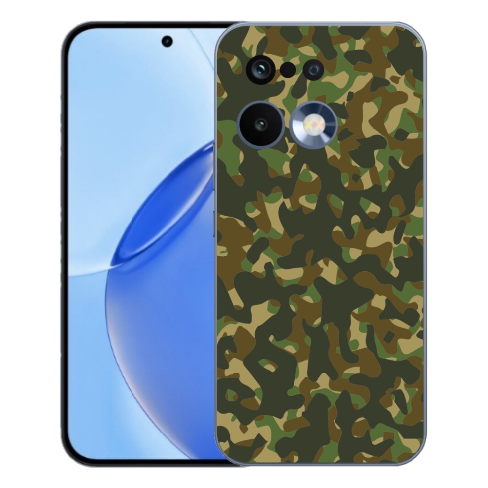 Gélový kryt mmCase na Realme 16 Pro - maskáčový vzor 1