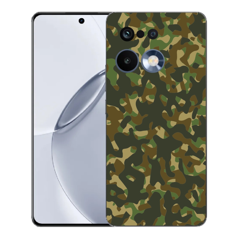 Gélový kryt mmCase na Realme 16 Pro+ - maskáčový vzor 1