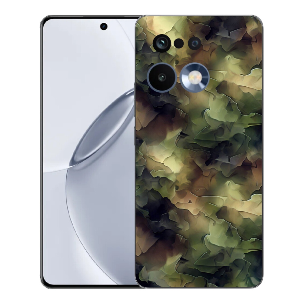 Gélový kryt mmCase na Realme 16 Pro+ - maskáčový vzor 10