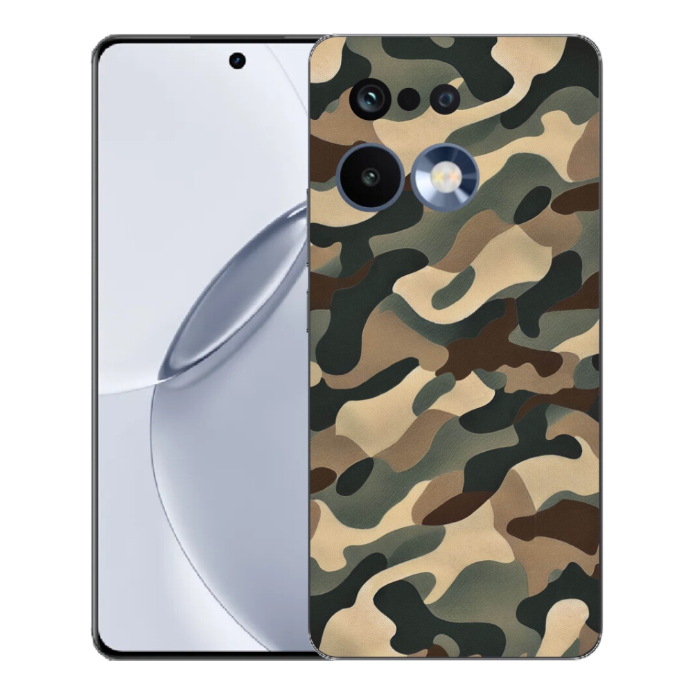 Gélový kryt mmCase na Realme 16 Pro+ - maskáčový vzor 11