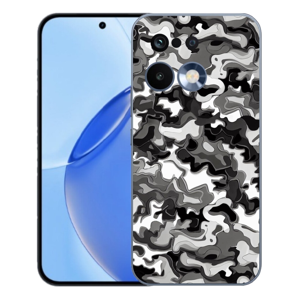 Gélový kryt mmCase na Realme 16 Pro - maskáčový vzor 3