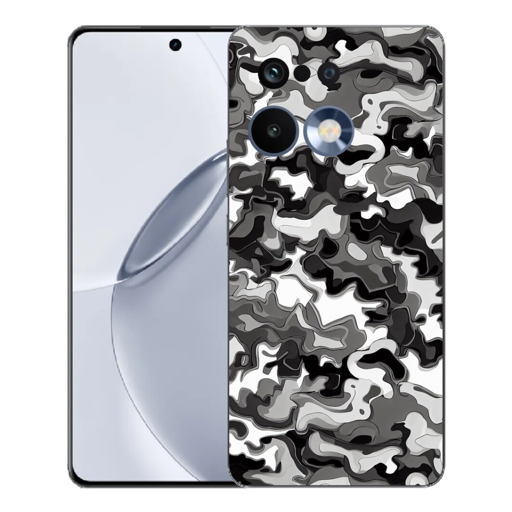 Gélový kryt mmCase na Realme 16 Pro+ - maskáčový vzor 3