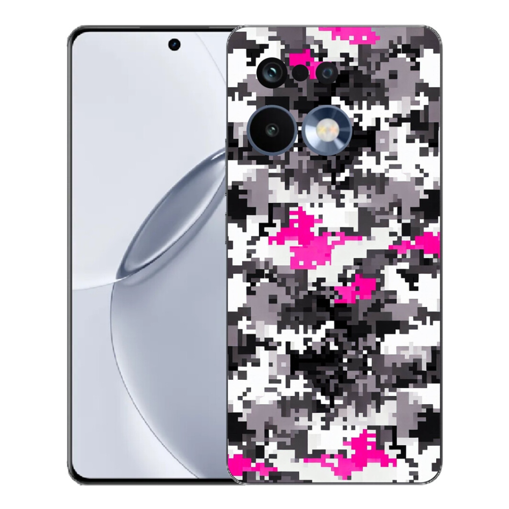 Gélový kryt mmCase na Realme 16 Pro+ - maskáčový vzor 4