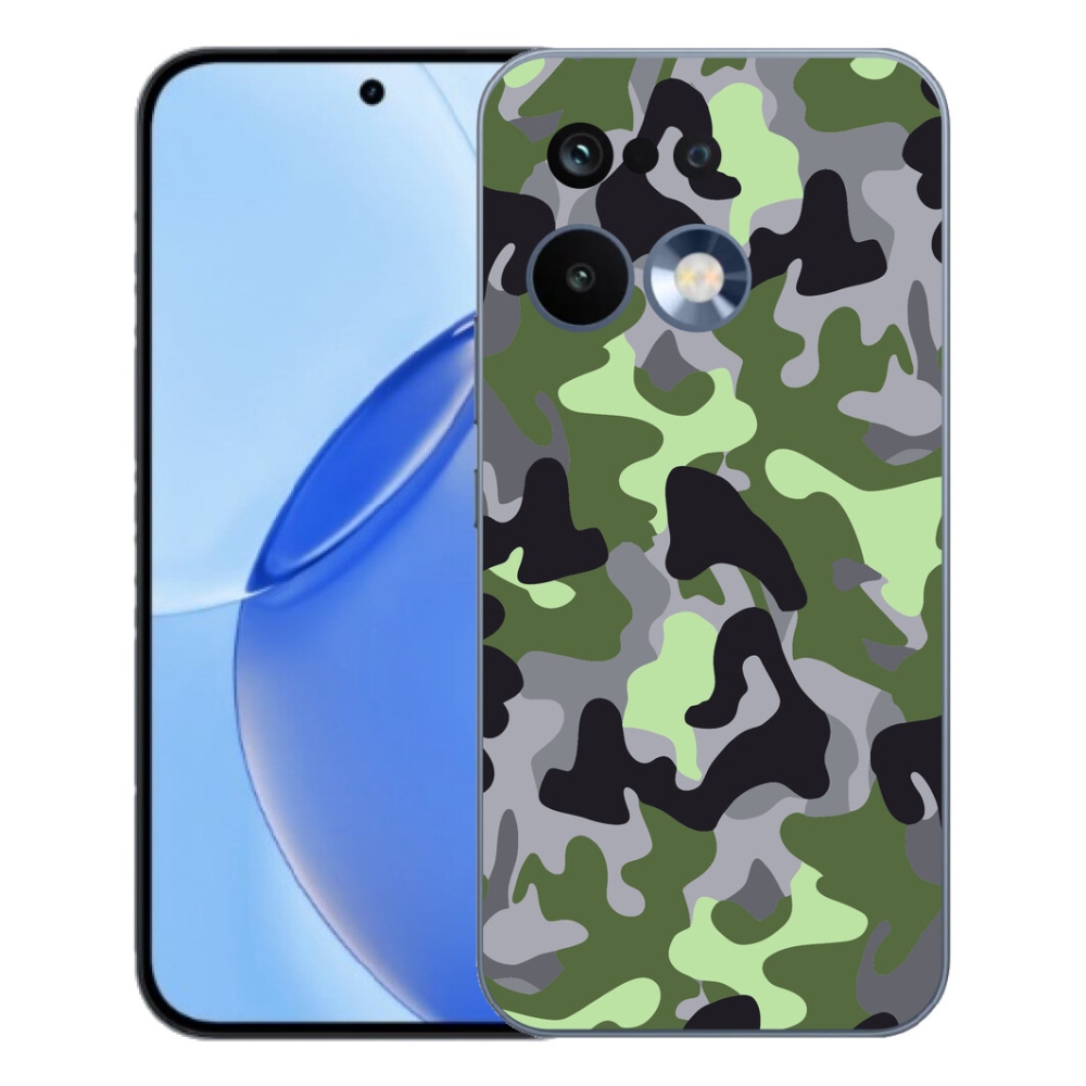 Gélový kryt mmCase na Realme 16 Pro - maskáčový vzor 7