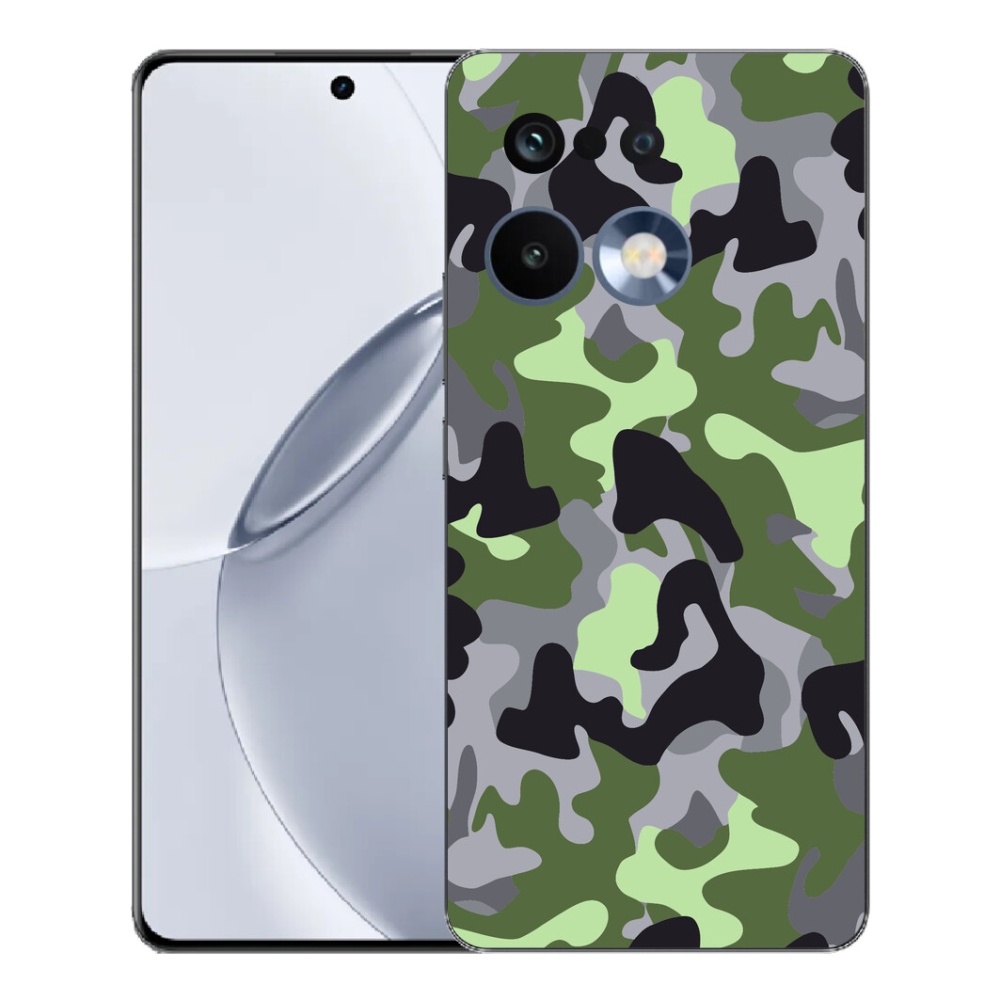 Gélový kryt mmCase na Realme 16 Pro+ - maskáčový vzor 7