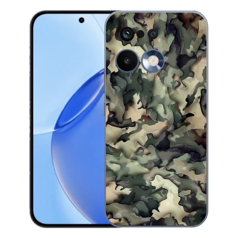 Gélový kryt mmCase na Realme 16 Pro - maskáčový vzor 9