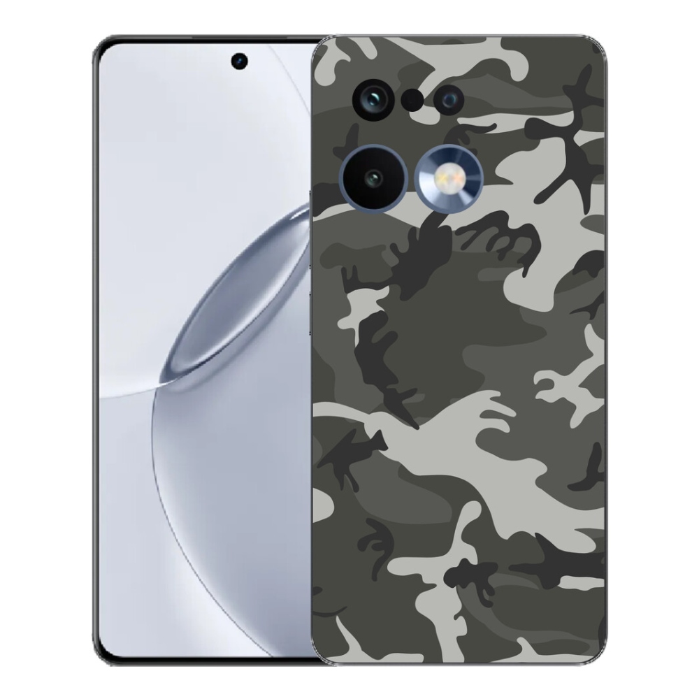 Gélový kryt mmCase na Realme 16 Pro+ - maskáčový vzor
