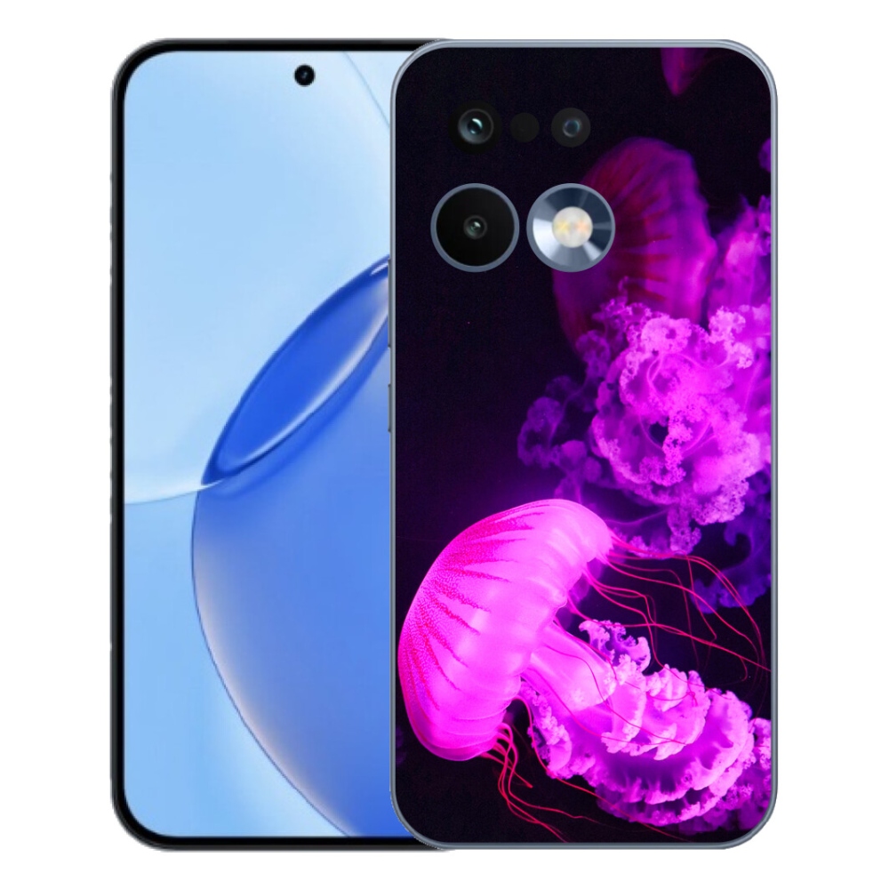 Gélový kryt mmCase na Realme 16 Pro - medúza 1