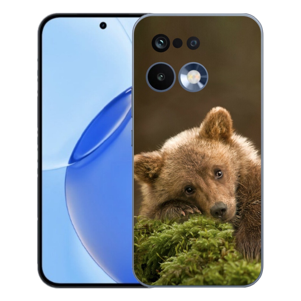 Gélový kryt mmCase na Realme 16 Pro - medveď