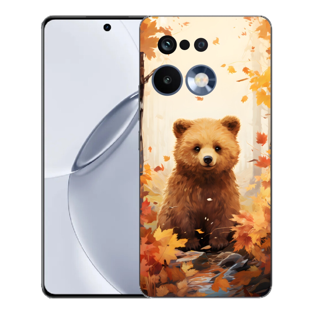 Gélový kryt mmCase na Realme 16 Pro+ - medveď v lese