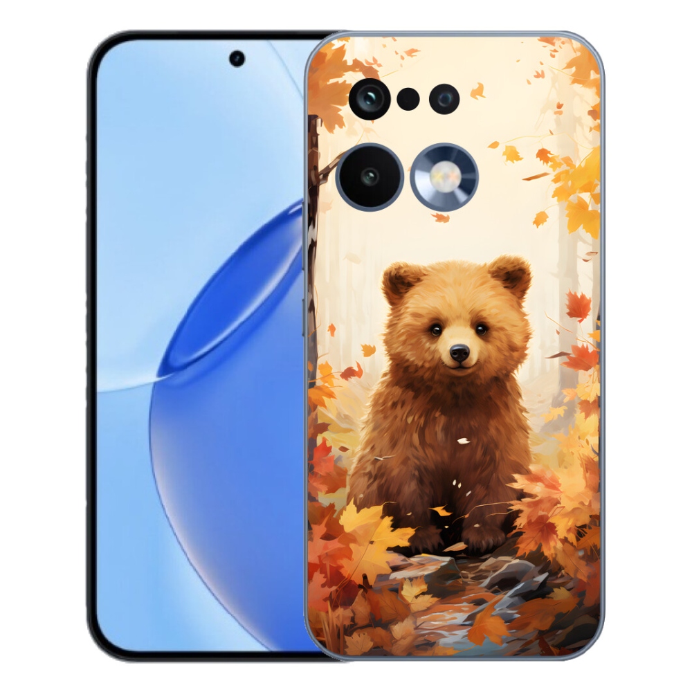 Gélový kryt mmCase na Realme 16 Pro - medveď v lese