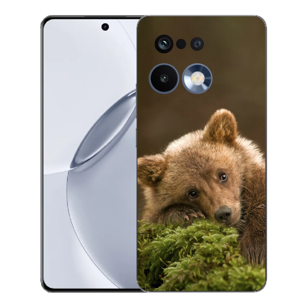 Gélový kryt mmCase na Realme 16 Pro+ - medveď