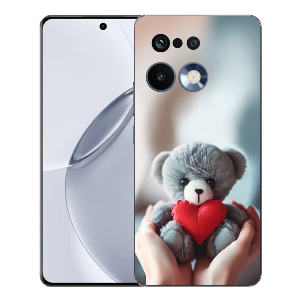 Gélový kryt mmCase na Realme 16 Pro+ - medvedík pre zamilovaných