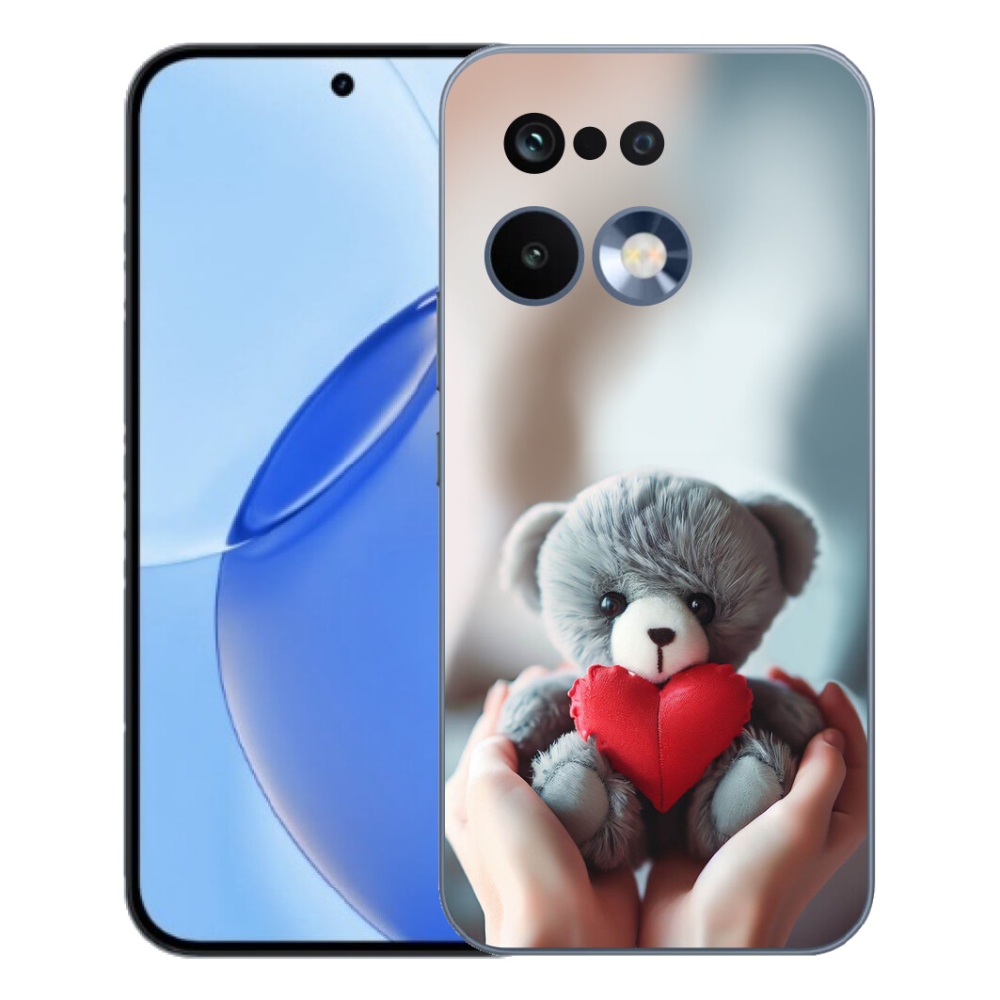 Gélový kryt mmCase na Realme 16 Pro - medvedík pre zamilovaných