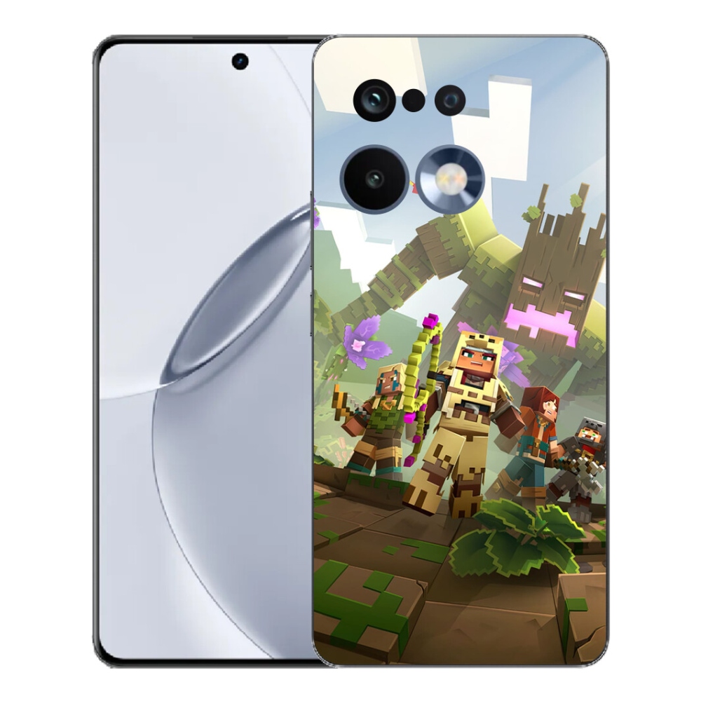 Gélový kryt mmCase na Realme 16 Pro+ - minecraft 1