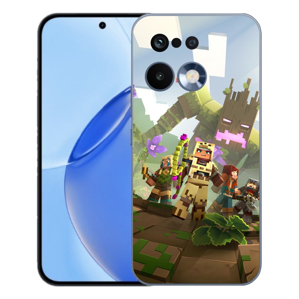 Gélový kryt mmCase na Realme 16 Pro - minecraft 1