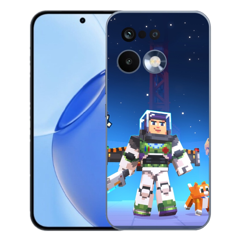Gélový kryt mmCase na Realme 16 Pro - minecraft 2