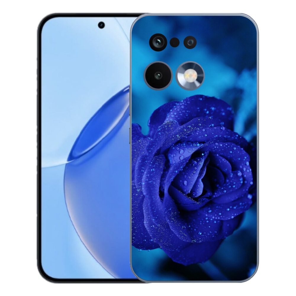 Gélový kryt mmCase na Realme 16 Pro - modrá ruža