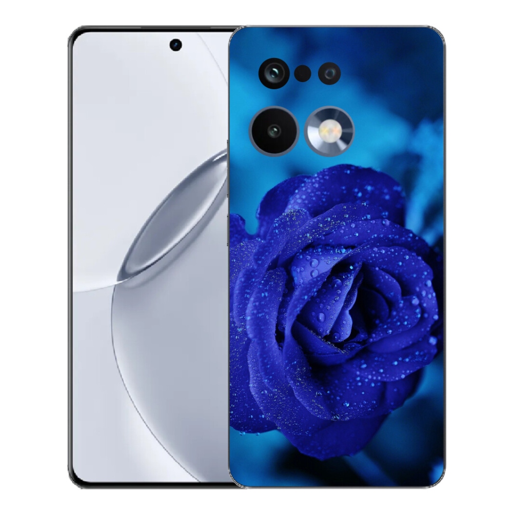 Gélový kryt mmCase na Realme 16 Pro+ - modrá ruža