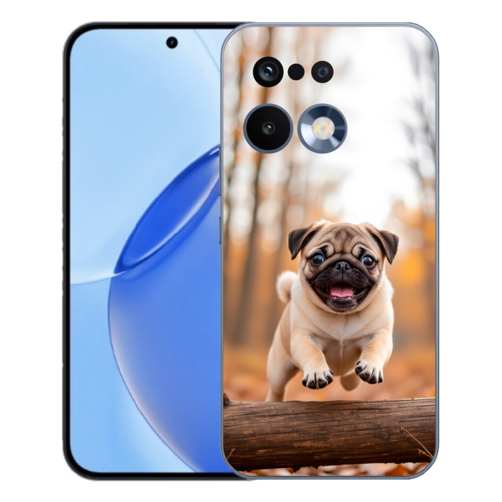 Gélový kryt mmCase na Realme 16 Pro - mops 2