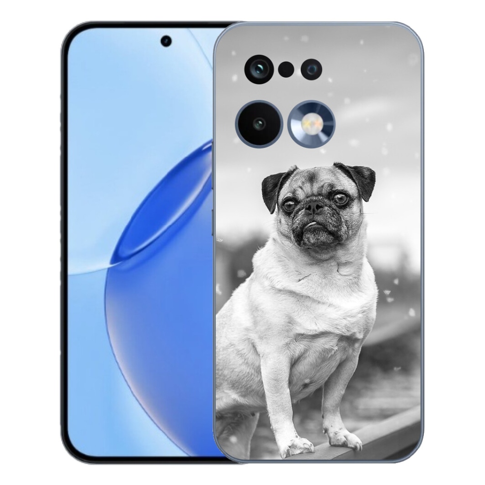Gélový kryt mmCase na Realme 16 Pro - mops