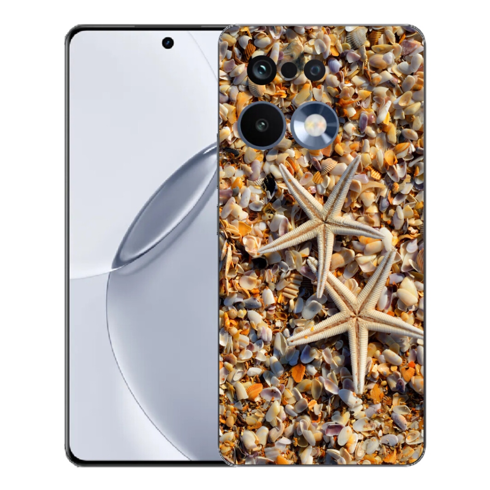 Gélový kryt mmCase na Realme 16 Pro+ - morské hviezdice