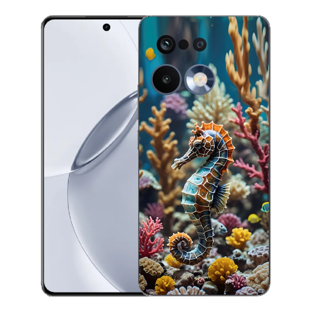Gélový kryt mmCase na Realme 16 Pro+ - morský koník 2