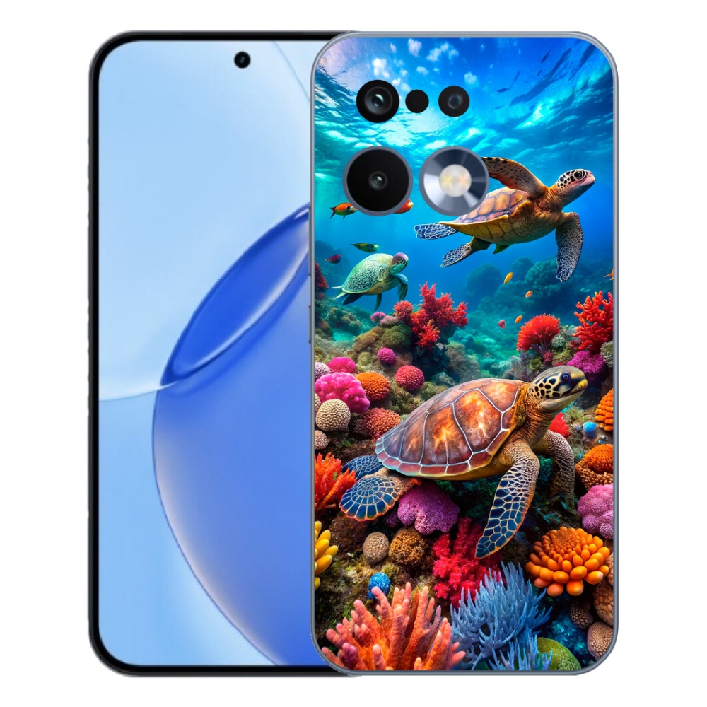 Gélový kryt mmCase na Realme 16 Pro - morský svet 2