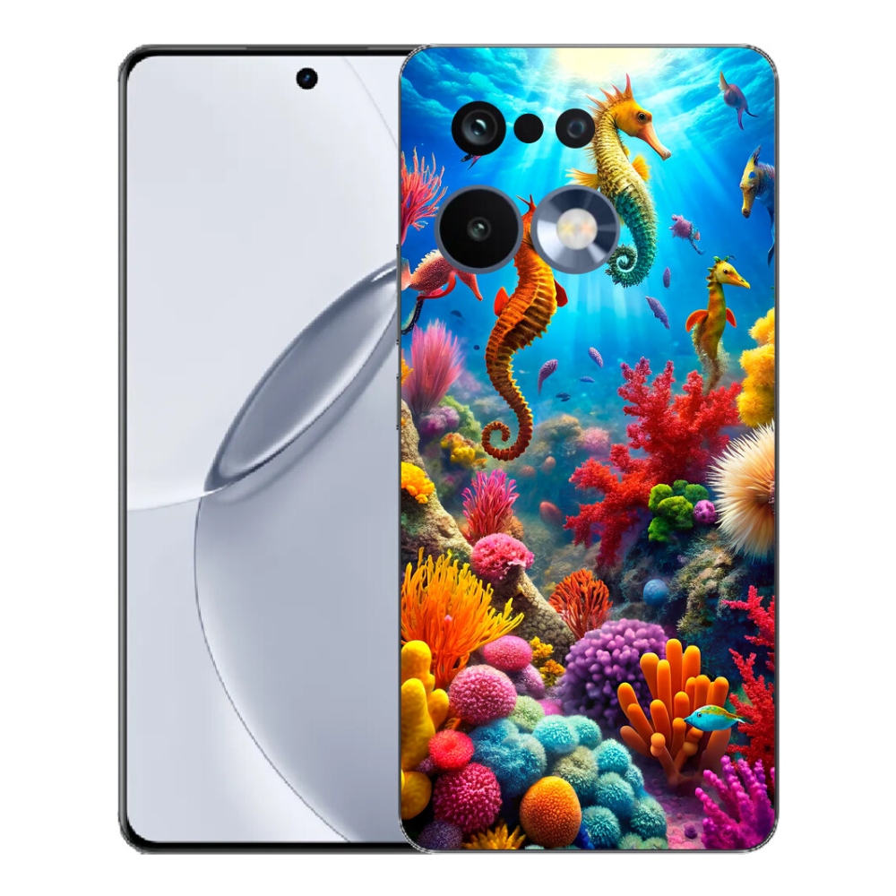 Gélový kryt mmCase na Realme 16 Pro+ - morský svet 3