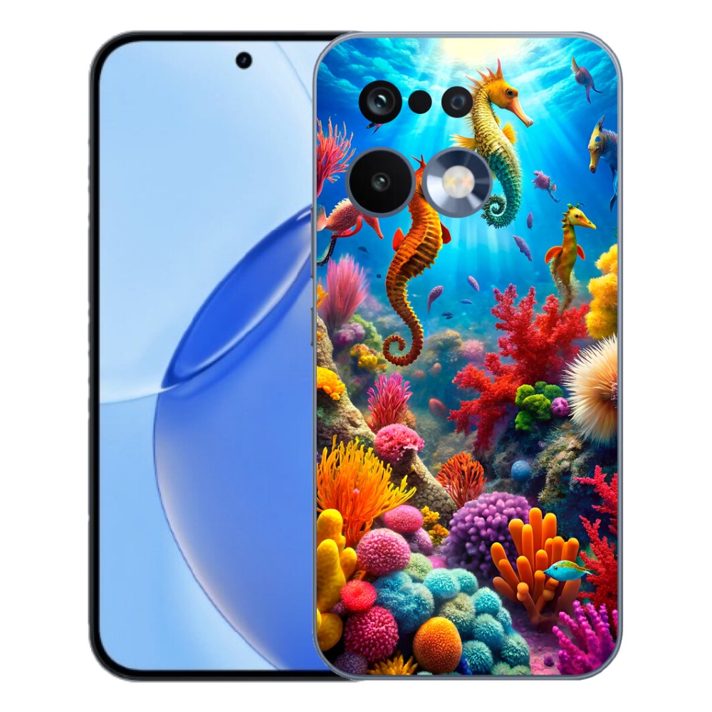 Gélový kryt mmCase na Realme 16 Pro - morský svet 3