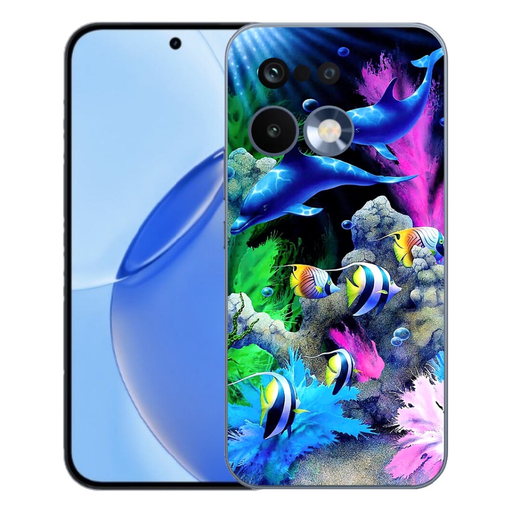 Gélový kryt mmCase na Realme 16 Pro - morský svet