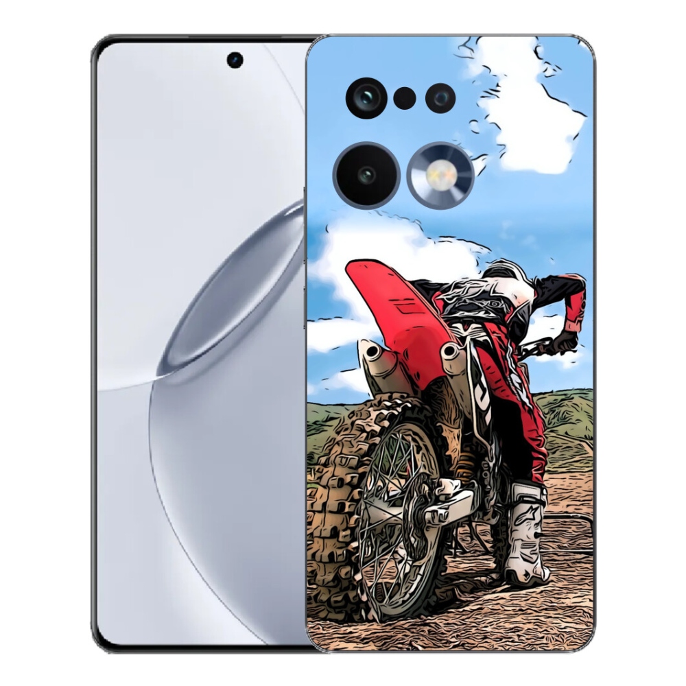 Gélový kryt mmCase na Realme 16 Pro+ - moto