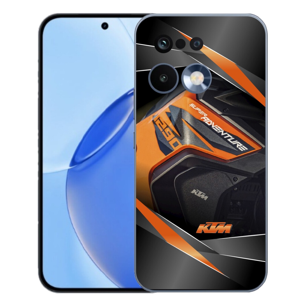 Gélový kryt mmCase na Realme 16 Pro - motorka ktm