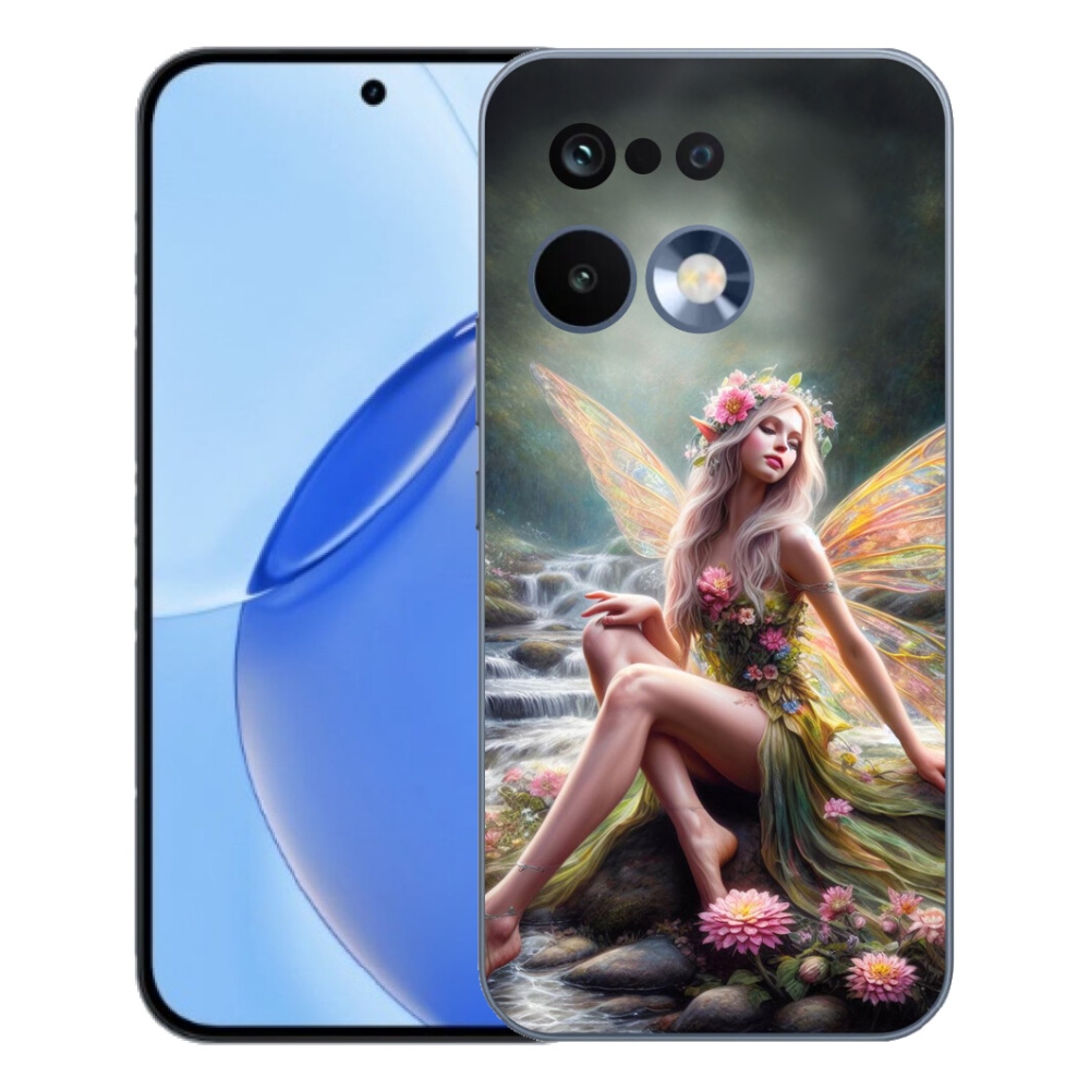 Gélový kryt mmCase na Realme 16 Pro - motýlia žena 1