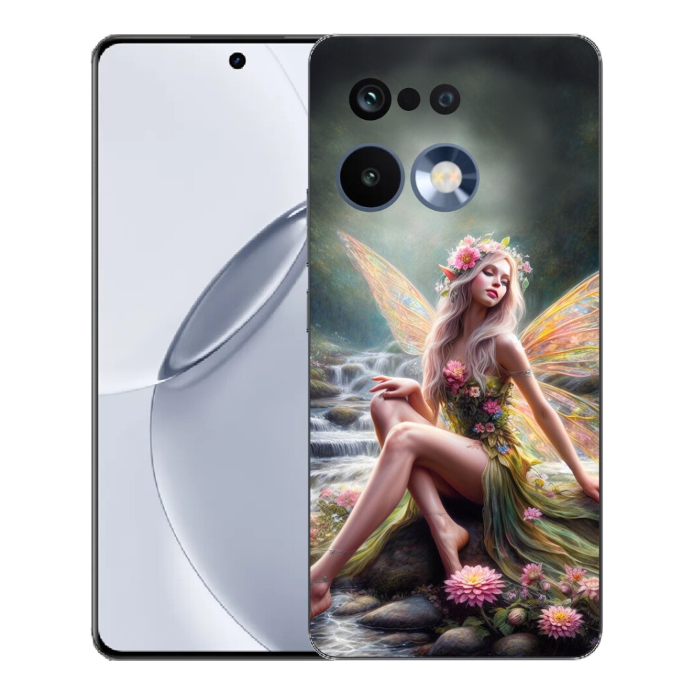 Gélový kryt mmCase na Realme 16 Pro+ - motýlia žena 1