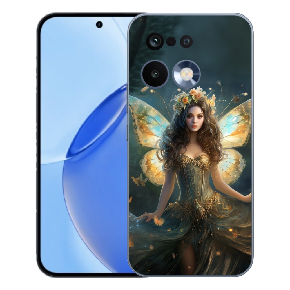 Gélový kryt mmCase na Realme 16 Pro - motýlia žena