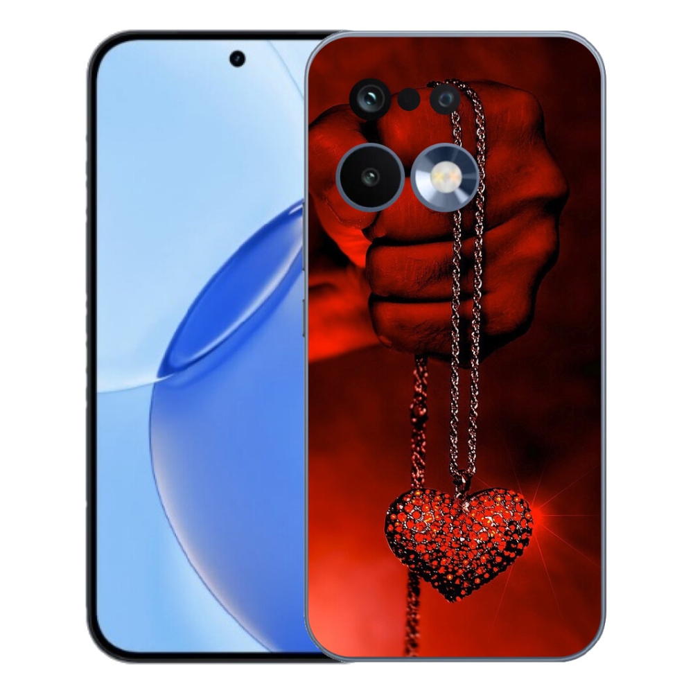 Gélový kryt mmCase na Realme 16 Pro - náhrdelník
