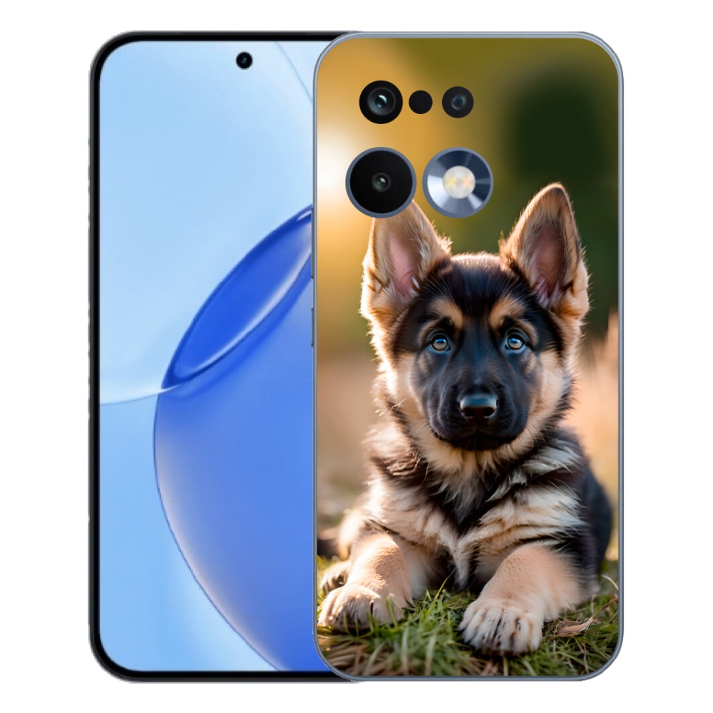 Gélový kryt mmCase na Realme 16 Pro - nemecký ovčiak v prírode