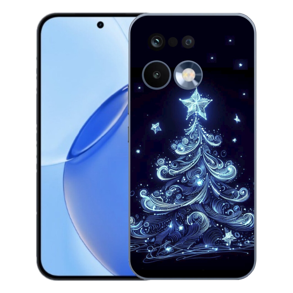 Gélový kryt mmCase na Realme 16 Pro - neónový vianočný stromček 4