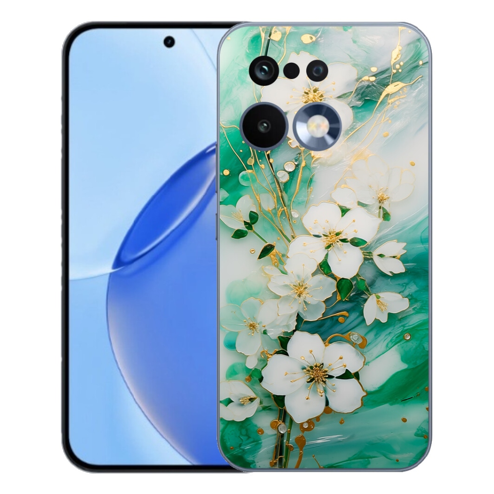 Gélový kryt mmCase na Realme 16 Pro - nežné kvety