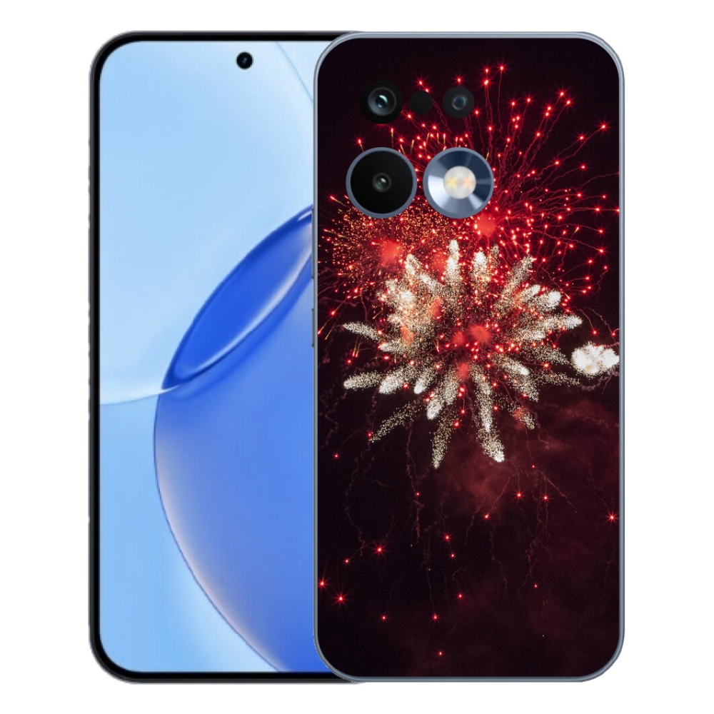 Gélový kryt mmCase na Realme 16 Pro - ohňostroj