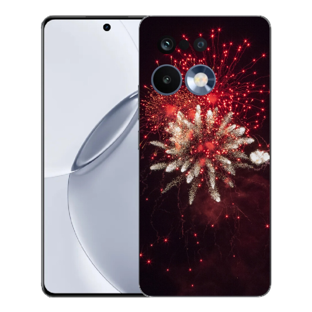 Gélový kryt mmCase na Realme 16 Pro+ - ohňostroj