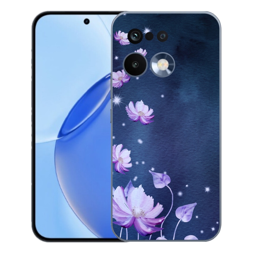 Gélový kryt mmCase na Realme 16 Pro - padajúce kvety