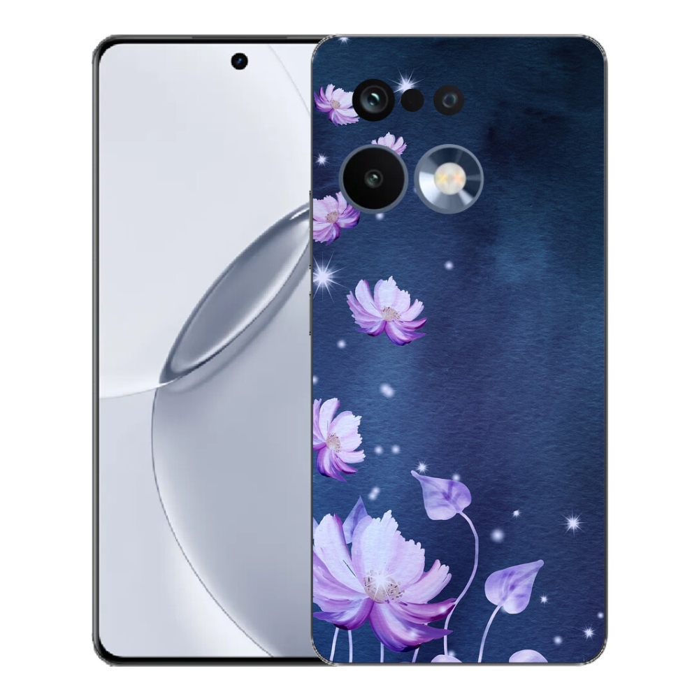 Gélový kryt mmCase na Realme 16 Pro+ - padajúce kvety