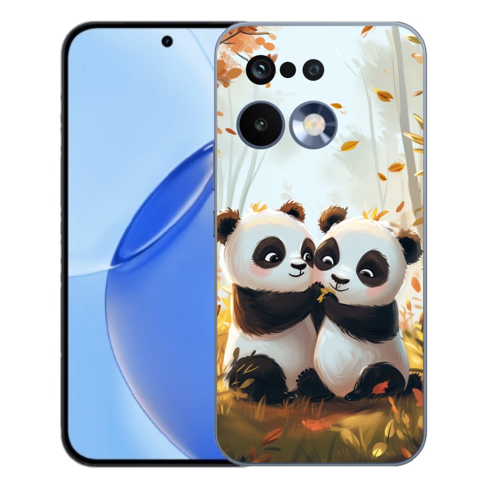 Gélový kryt mmCase na Realme 16 Pro - pandy