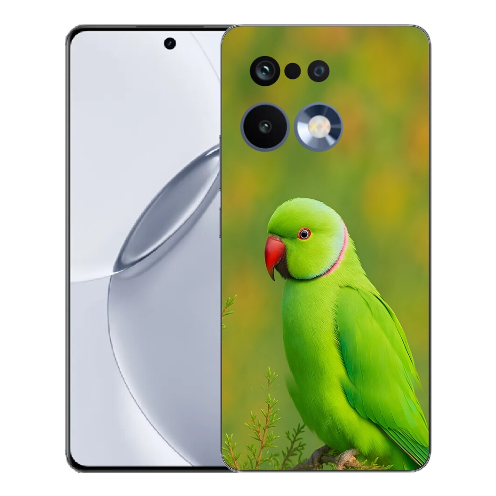 Gélový kryt mmCase na Realme 16 Pro+ - papagáj alexander 2