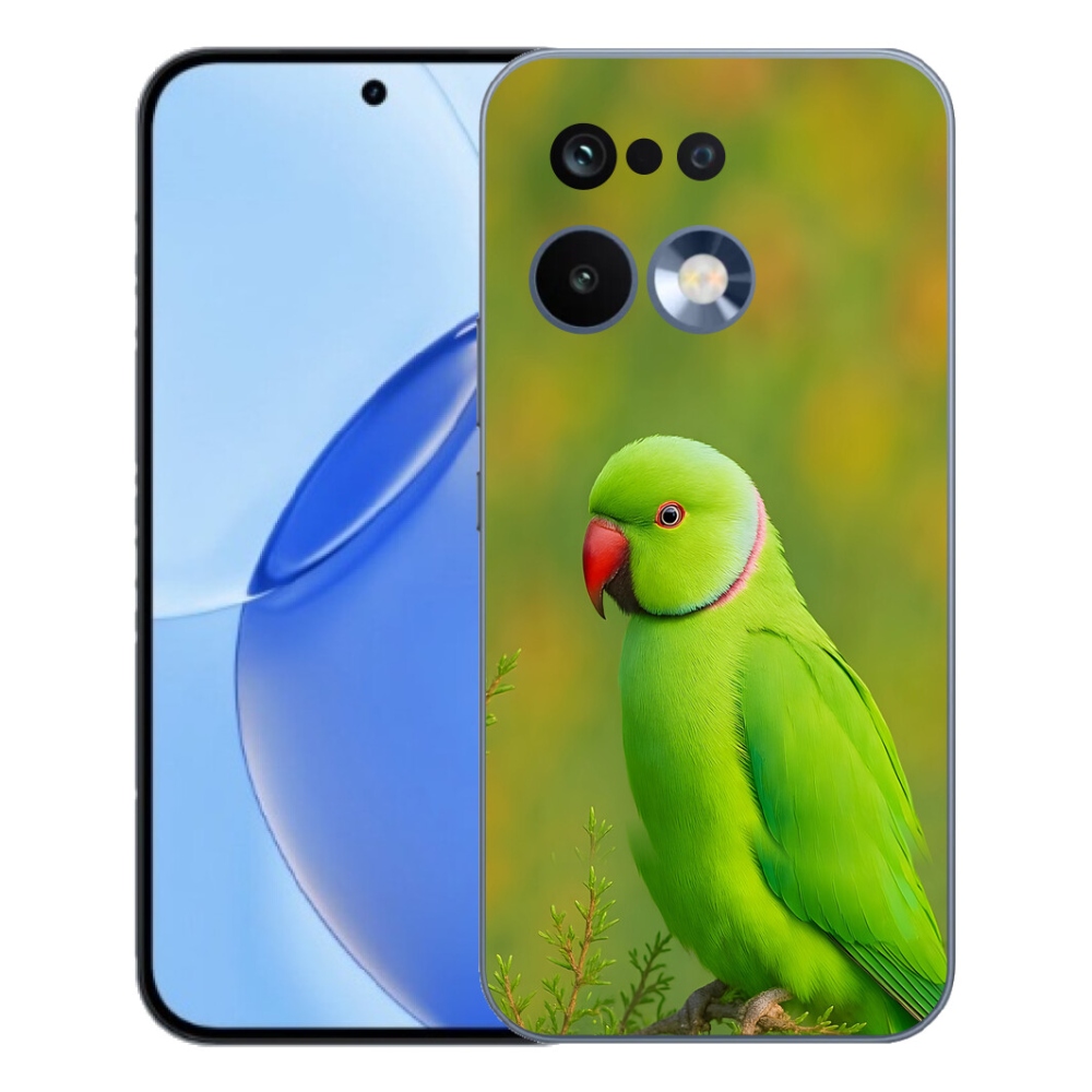 Gélový kryt mmCase na Realme 16 Pro - papagáj Alexandr 2