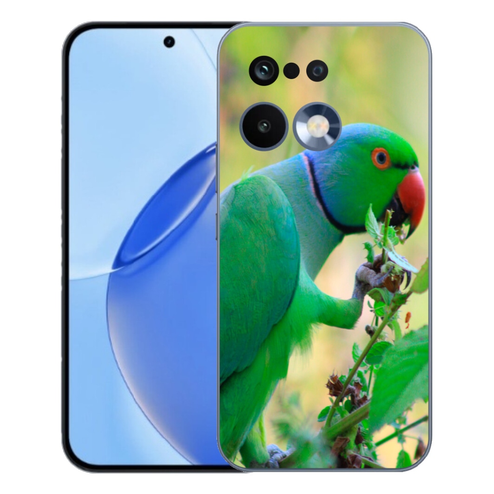 Gélový kryt mmCase na Realme 16 Pro - papagáj Alexandr
