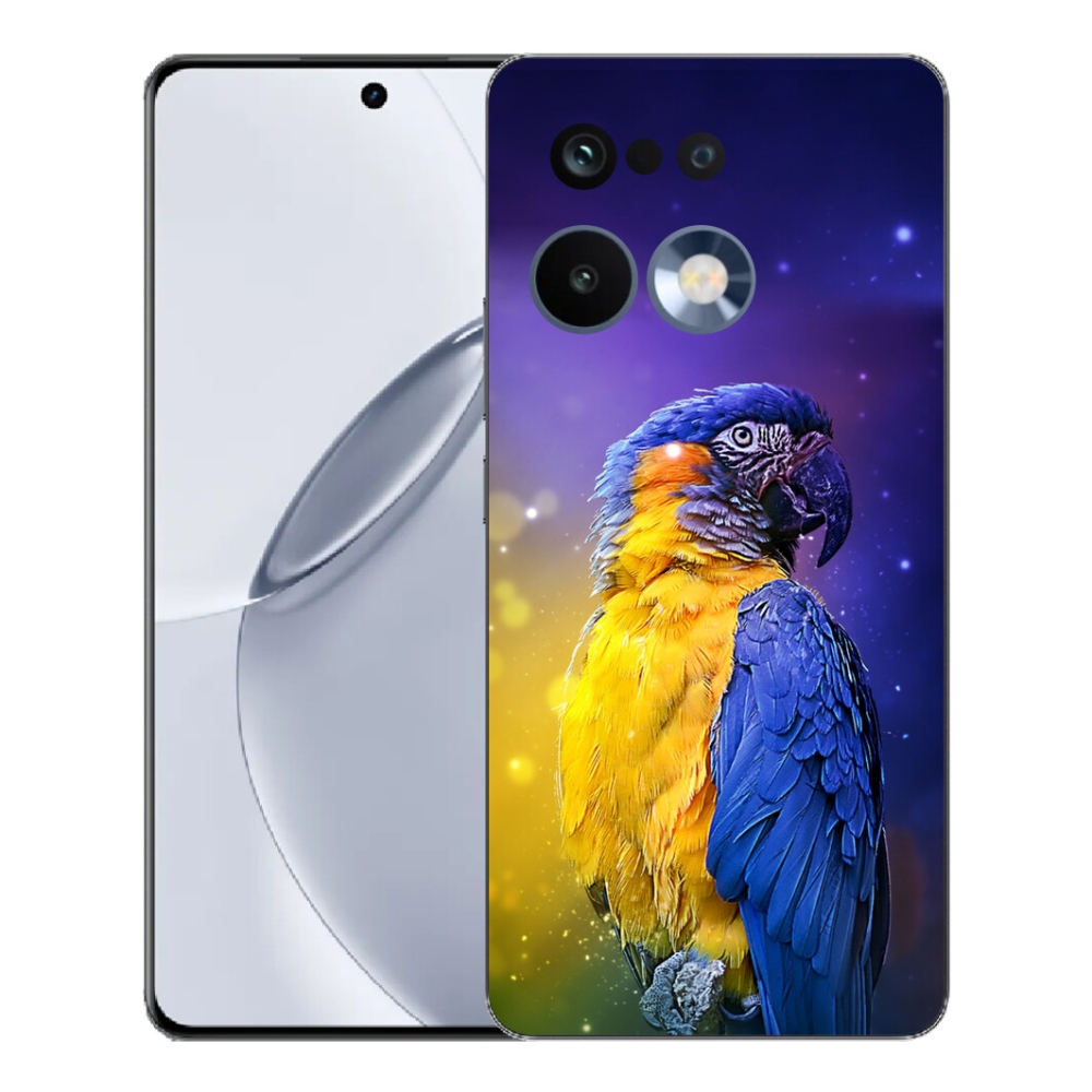 Gélový kryt mmCase na Realme 16 Pro+ - papagáj ara 1