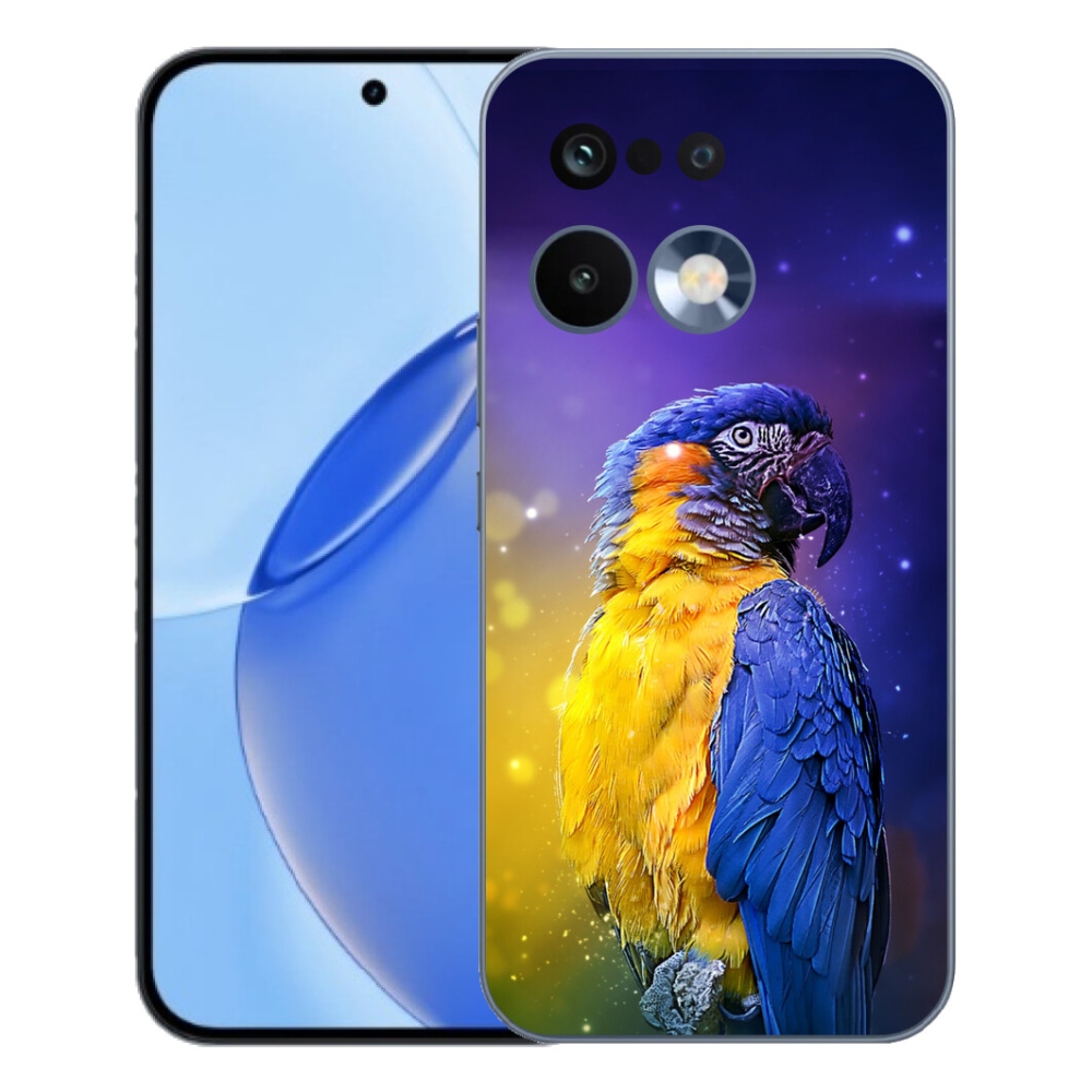 Gélový kryt mmCase na Realme 16 Pro - papagáj ara 1